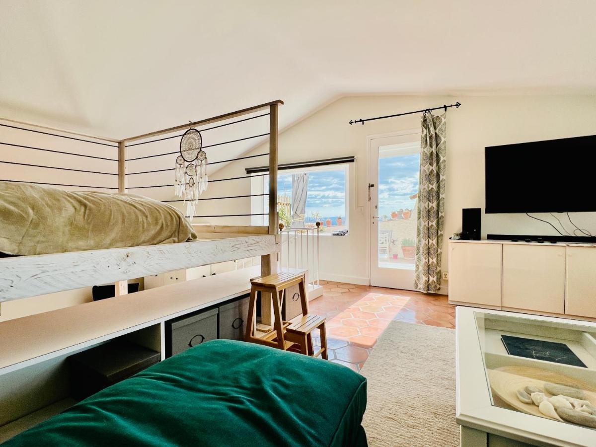 Penthouse Studio Privee Couple Ou Famille- La Maison Searle A Tourtour Εξωτερικό φωτογραφία