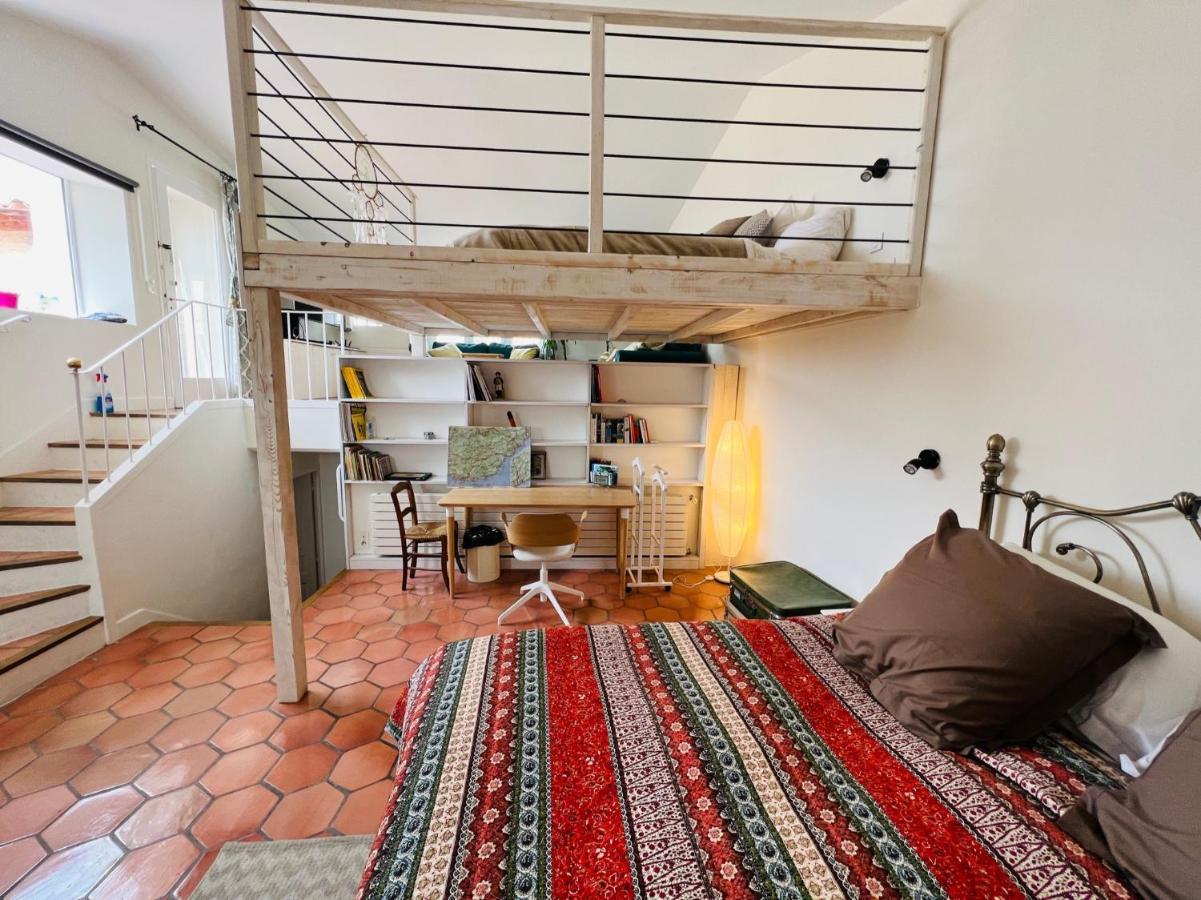 Penthouse Studio Privee Couple Ou Famille- La Maison Searle A Tourtour Εξωτερικό φωτογραφία